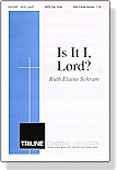 Is It I, Lord? (cover)